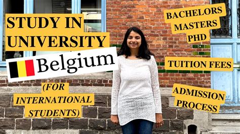 masters in belgium for international students